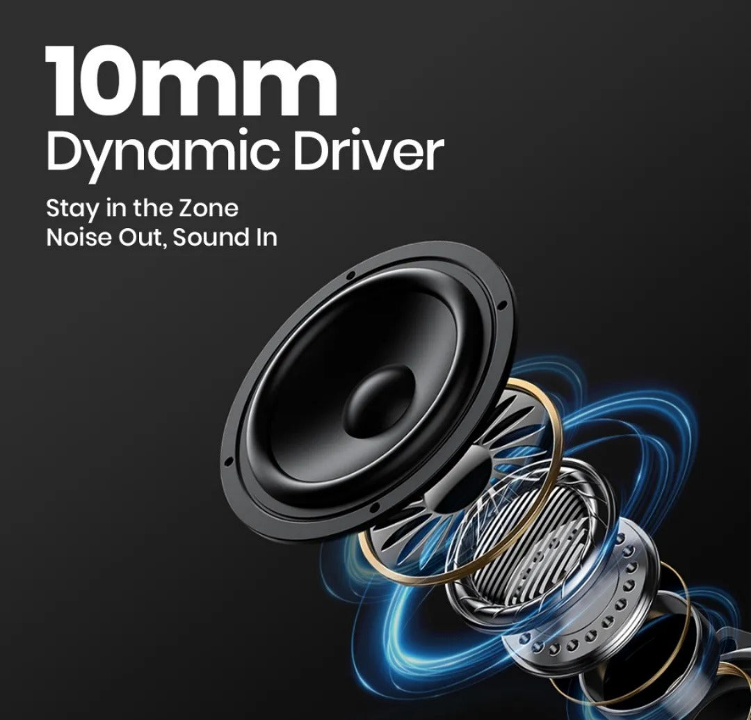 Transparent Bluetooth Neckband  | 72H Battery Life |HD Voice | Deep Bass