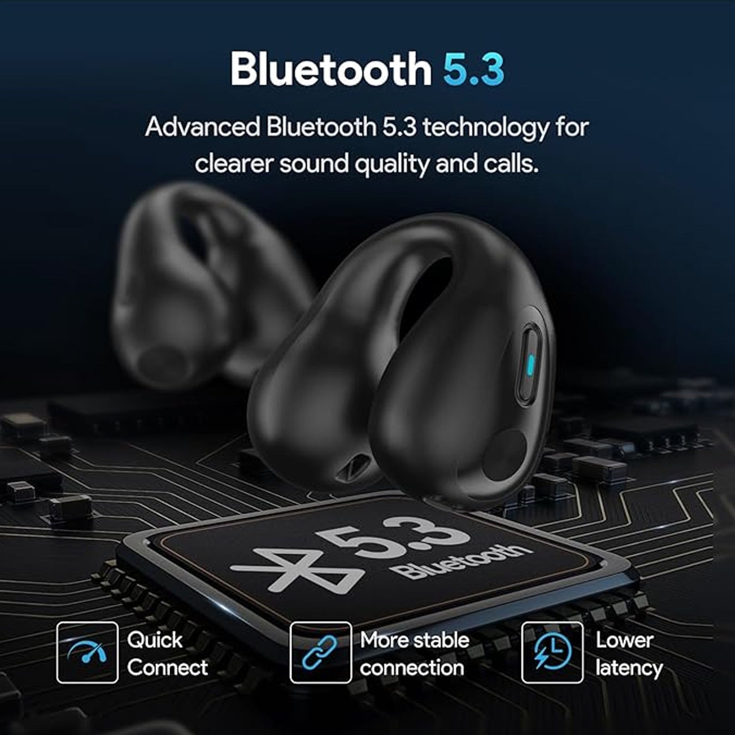 OpenWave Bluetooth Earphones | Lightweight & Stylish Wireless Earbuds