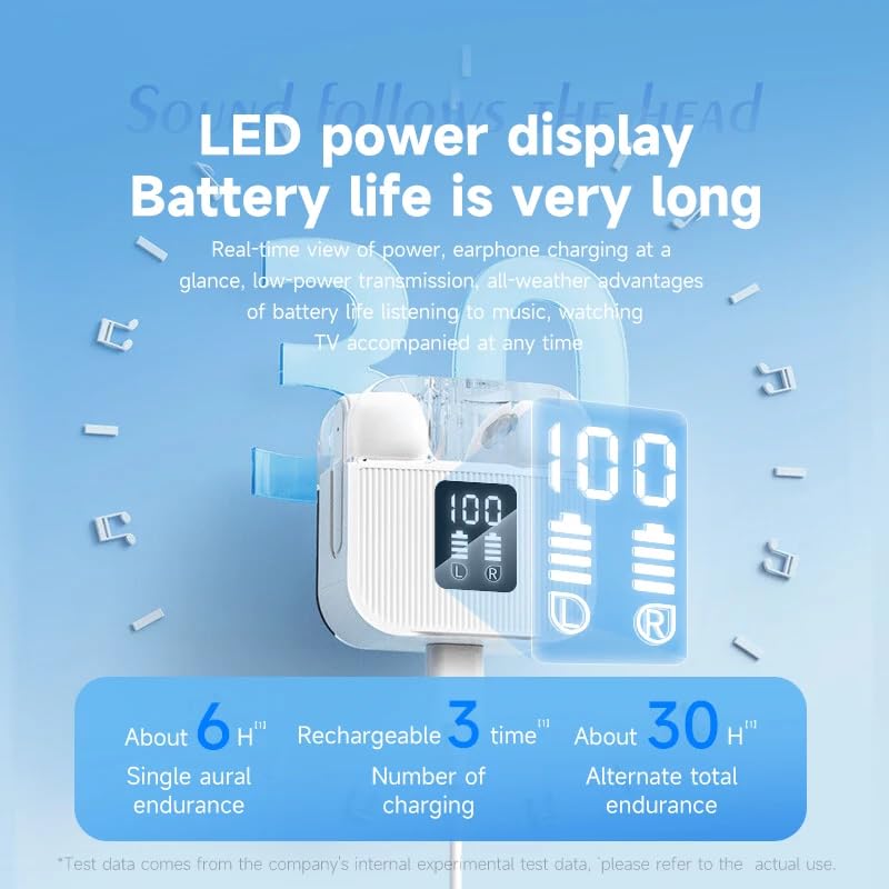 U7 Ultra Stereo Wireless Earbuds with Crystal Clear Audio