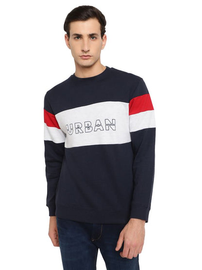 Mens Winter Sweatshirt Soft Cotton Full Sleeve Warm Casual Sweatshirt for Cold Weather