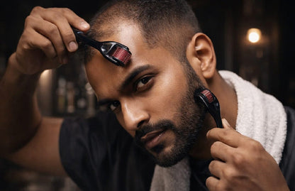 Derma Roller Anti Ageing and Facial Scrubs & Polishes Scar Removal Hair Regrowth