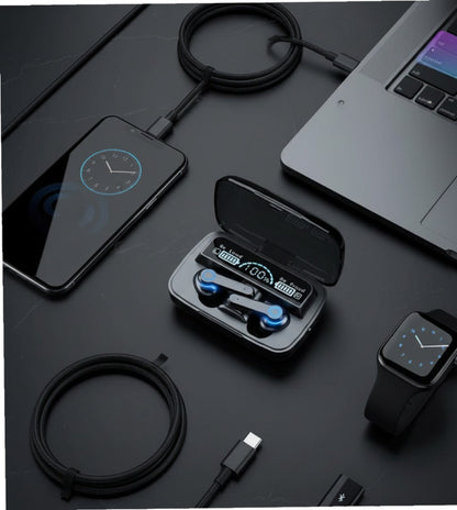 M19 UltraBass True Wireless Earbuds with Enhanced Deep Bass