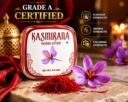 Buy1 Get1 Pure Kashmiri Saffron (Kesar)(0.5 gm each)-UP